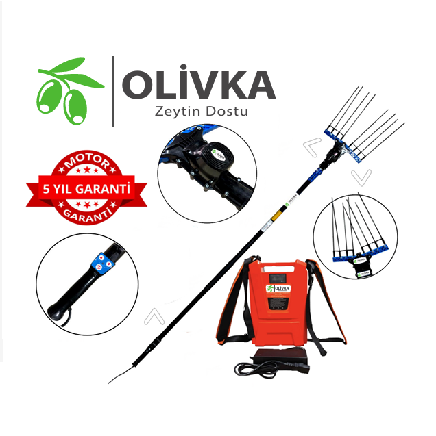 Olivka Olv 3600 S Zeytin ve Meyve Hasat Makinesi Kit